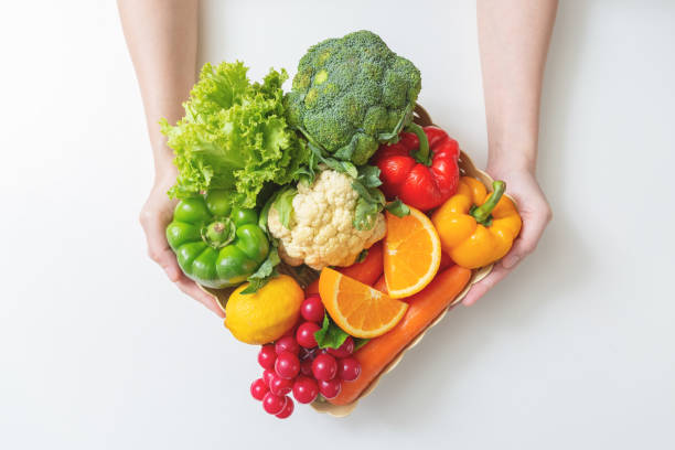 Người bệnh COPD nên tăng cường bổ sung rau xanh, hoa quả tươi trong bữa ăn