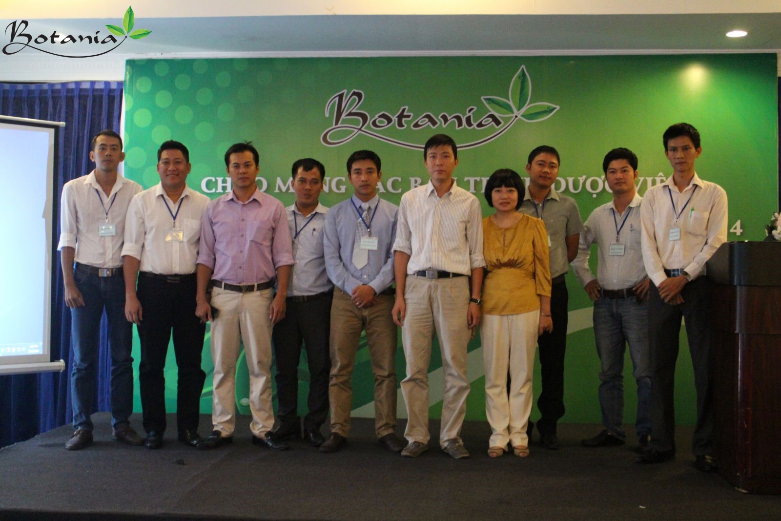 Ban lãnh đạo công ty Botania