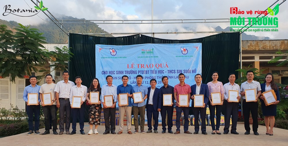 công ty botania tài trợ chương trình từ thiện