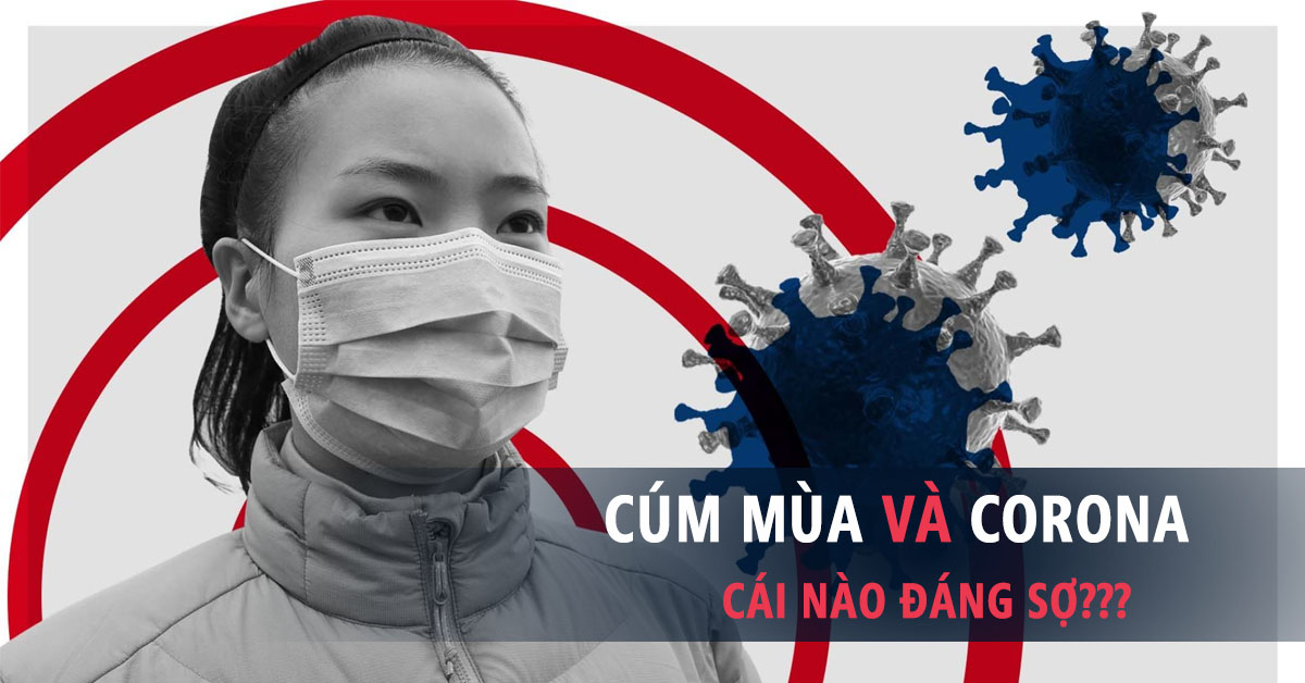 cúm mùa và virus corona cái nào đáng sợ hơn