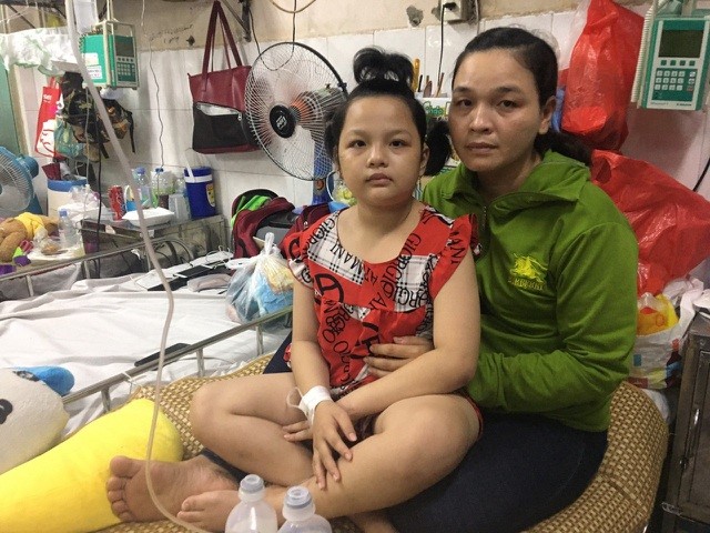 Hoàn cảnh mẹ con bé Nhi rất đáng thương