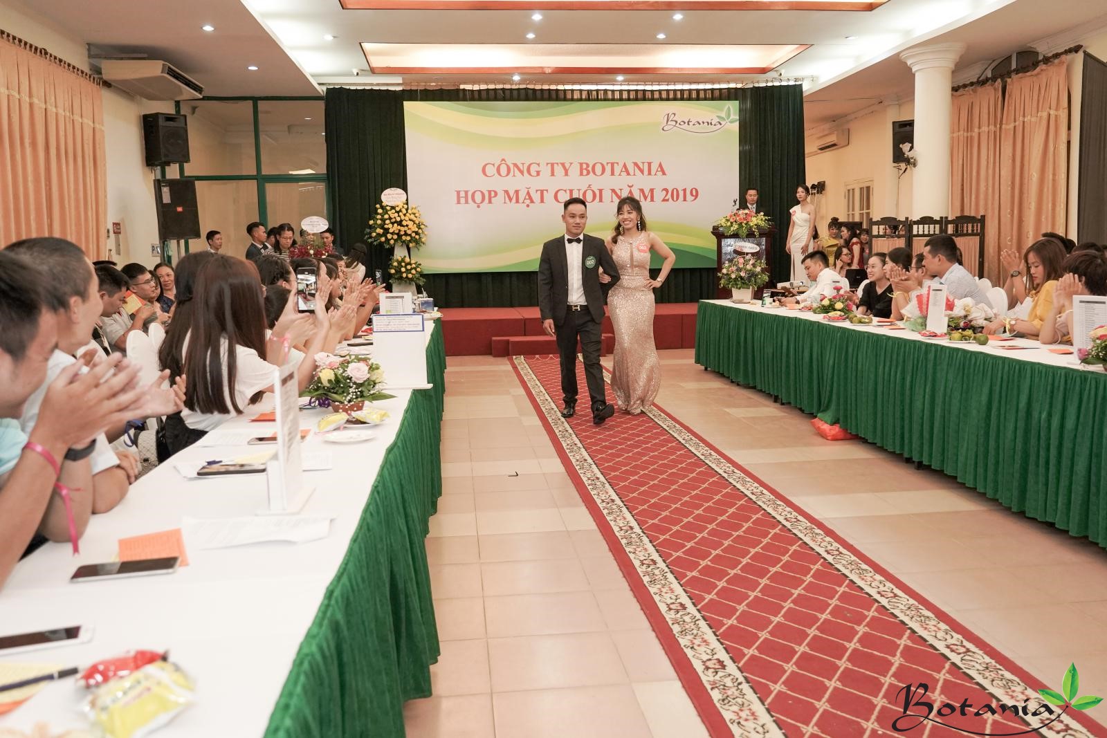 cặp đôi số 005 thi hoa hậu và nam vương công ty botania