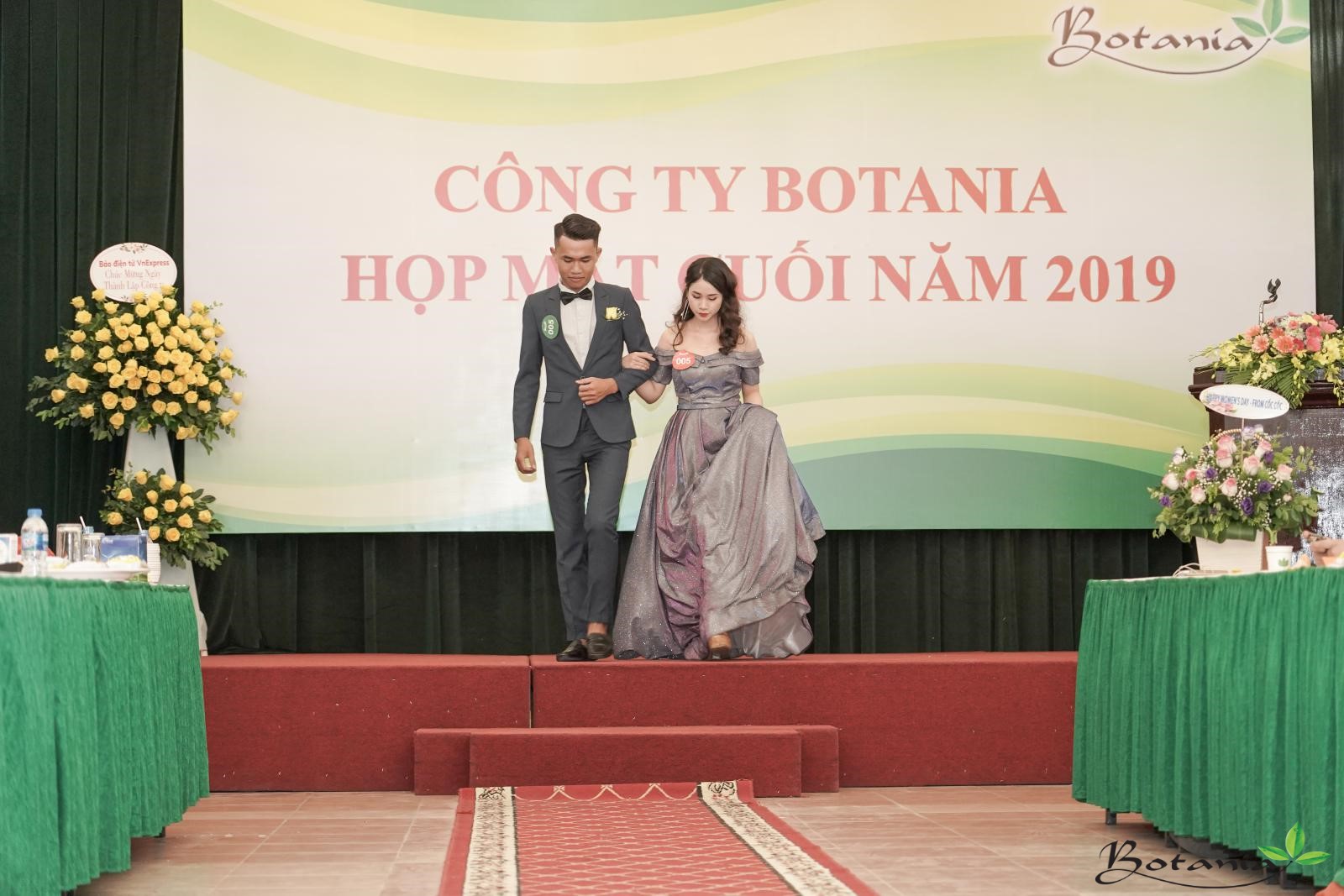 cặp đôi số 005 thi hoa hậu và nam vương công ty botania