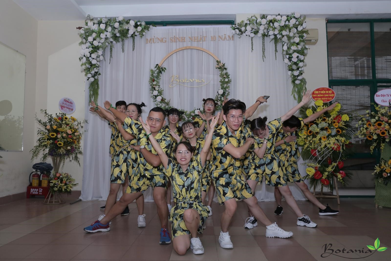 công ty botania sinh nhật 10 năm