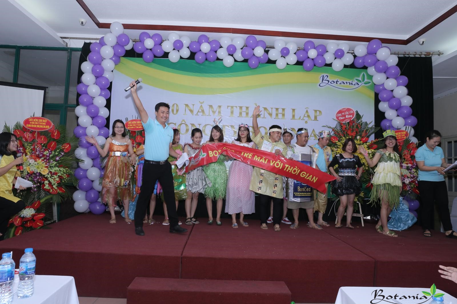 công ty botania tổ chức thi văn nghệ