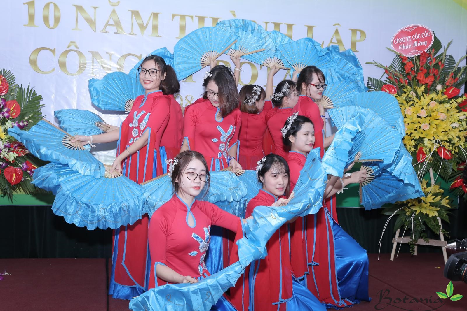 công ty botania sinh nhật 10 năm