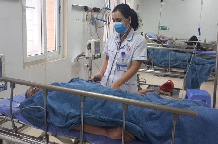 Hình ảnh lúc người bệnh nhập viện
