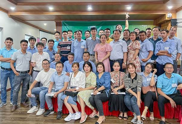 Buổi hội thảo có sự góp mặt đông đủ của anh chị trình dược viên khu vực Bắc- Trung