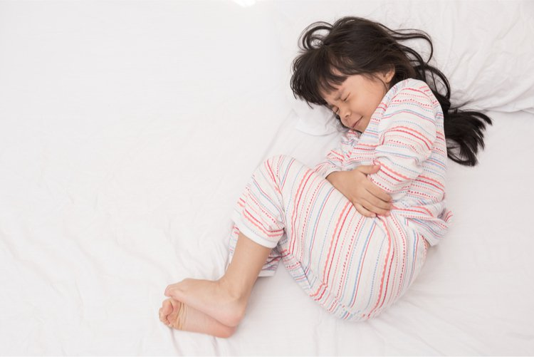 Loạn khuẩn đường ruột khiến trẻ đau bụng, tiêu chảy sau khi sử dụng kháng sinh.
