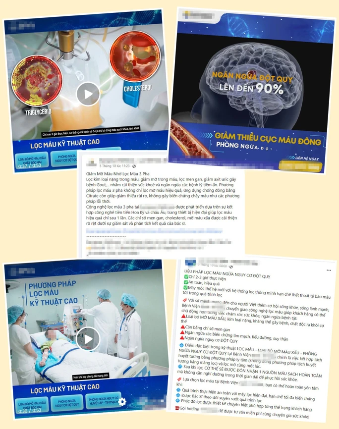 Những lời quảng cáo “có cánh” thu hút được nhiều bệnh nhân.