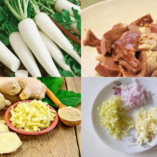 Món ăn từ phổi lợn