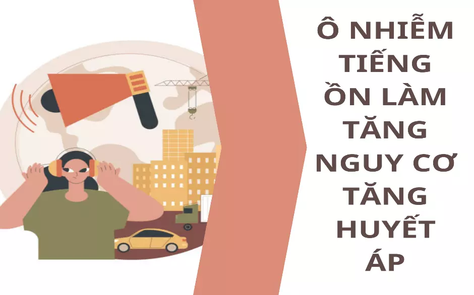 Ô nhiễm tiếng ồn làm tăng nguy cơ huyết áp cao