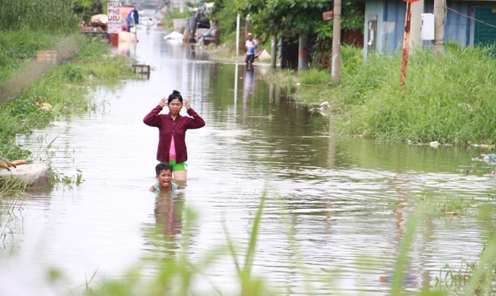 Nước ăn chân dễ gặp ở người phải lội nước thường xuyên