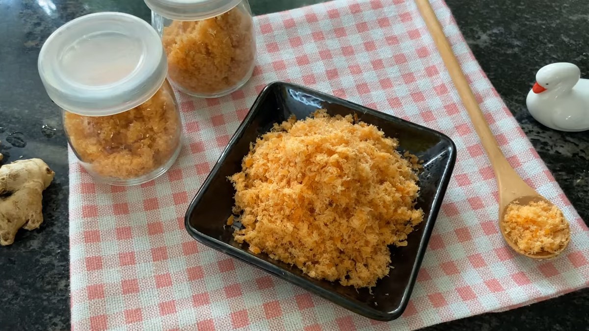 Cách làm ruốc cá hồi cho bé ăn dặm đơn giản, thơm ngon