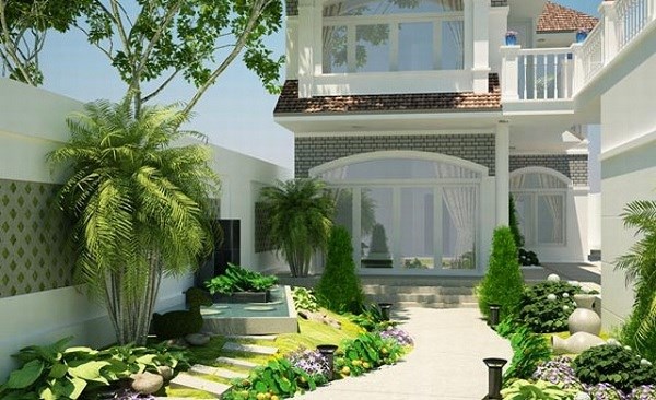 Trồng cây xung quanh nhà giúp cải thiện chất lượng không khí