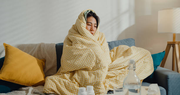 Sử dụng trà hoa cúc để giải cảm