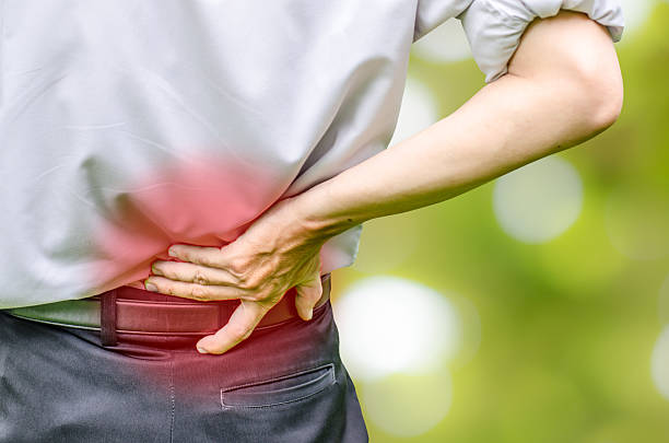 Bệnh nhân bị đau cột sống thắt lưng