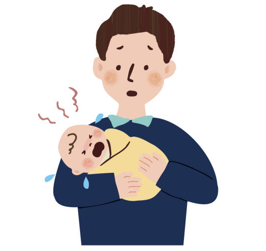 Trẻ bị hội chứng rung lắc sẽ quấy khóc, nôn nhiều