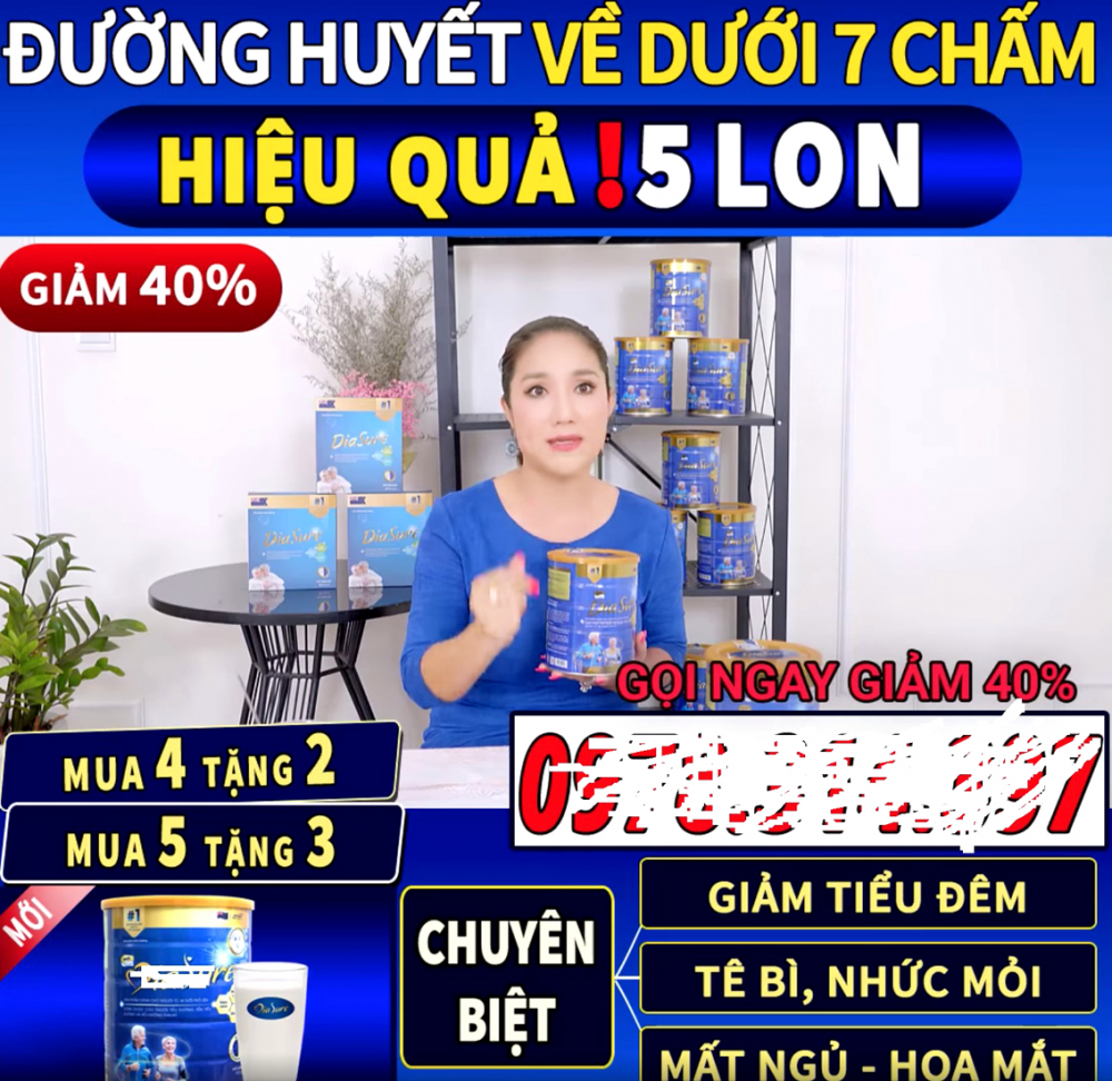 Cảnh giác với những quảng cáo “sữa” mà “chữa được bệnh”.