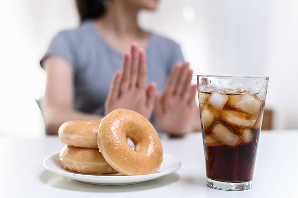 Hạn chế đường tinh luyện, nước ngọt,...