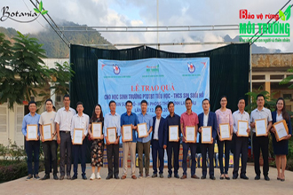 Công ty Botania tài trợ chương trình từ thiện “Vì trẻ em nghèo vùng cao”